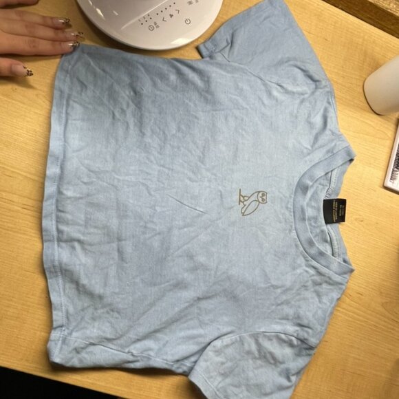 OVO SKY BLUE CROPPED T - Picture 5 of 6